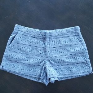 Gap Blue Eyelet Shorts